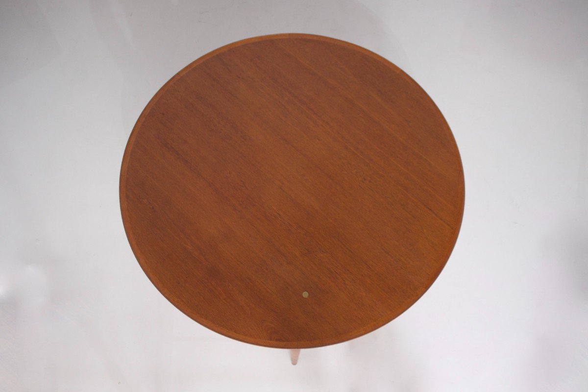 Finn Juhl: Extendable Round Table Lv-56.-photo-6