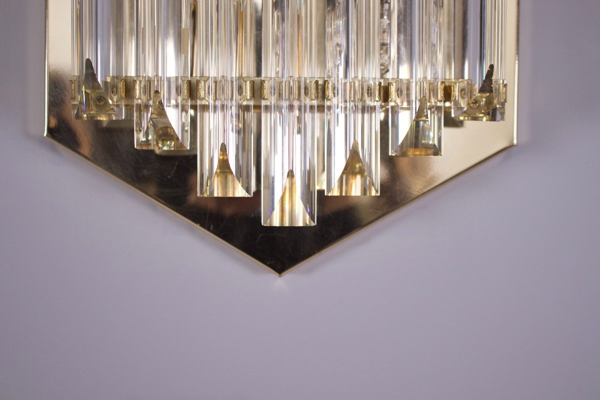 Venini Style Prism Wall Lamp-photo-3