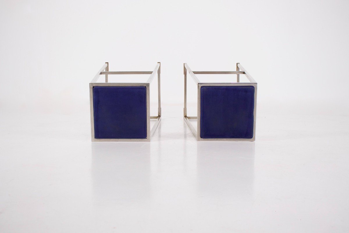 Maison Jansen Style Stools-photo-3