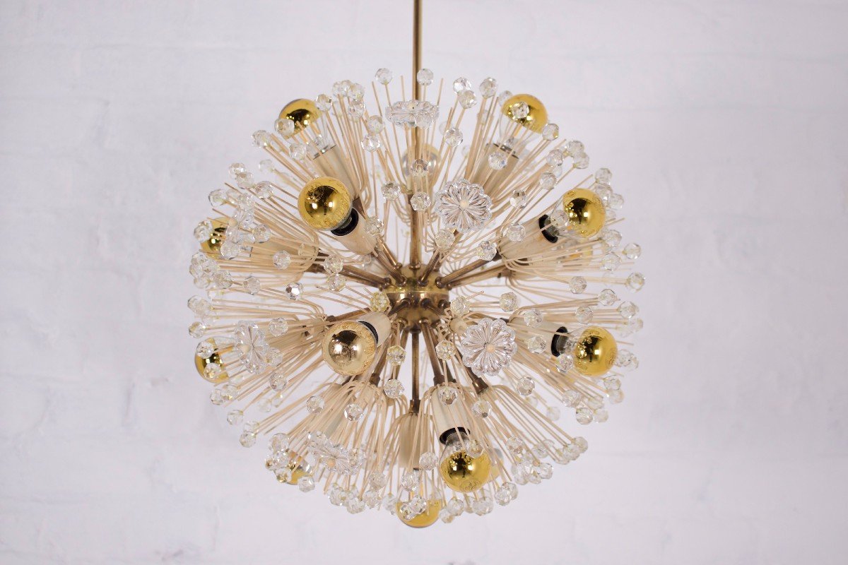 Emil Stejnar: Sputnik Chandelier "flake" / "dandelion"-photo-2