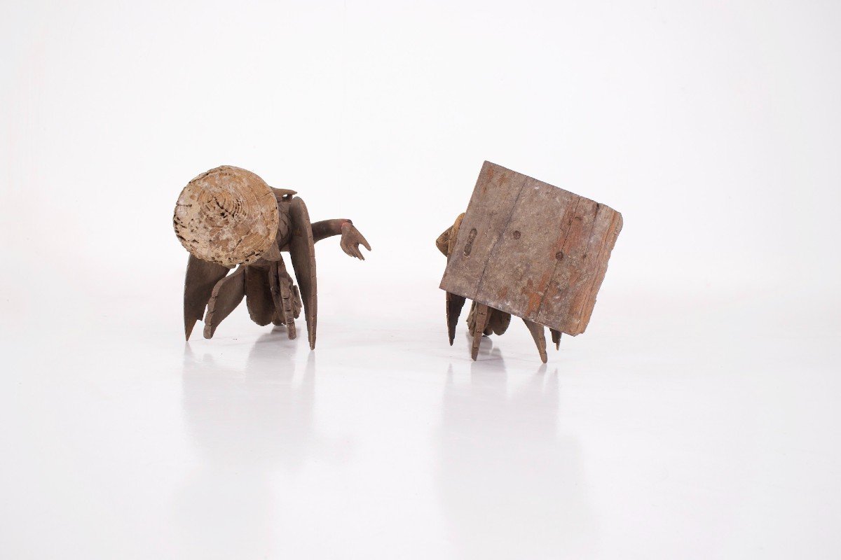Birmanie, Couple Kinnara & Kinnari-photo-8