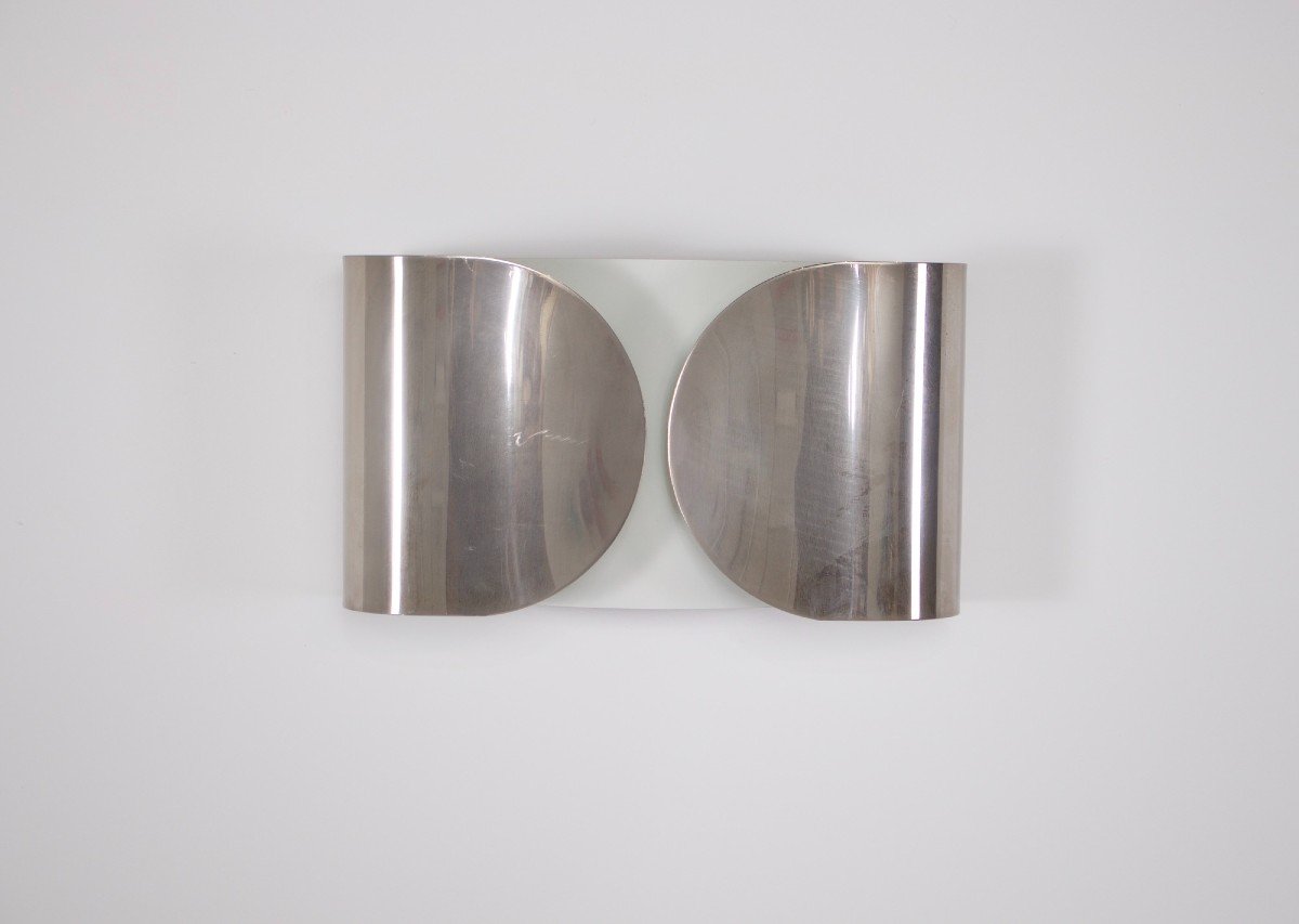 Tobia & Afra Scarpa: “foglio” Wall Lamp.-photo-4