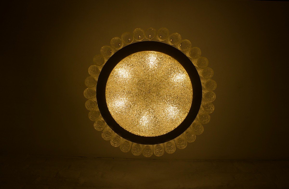 Blown Glass Ceiling Chandelier-photo-2