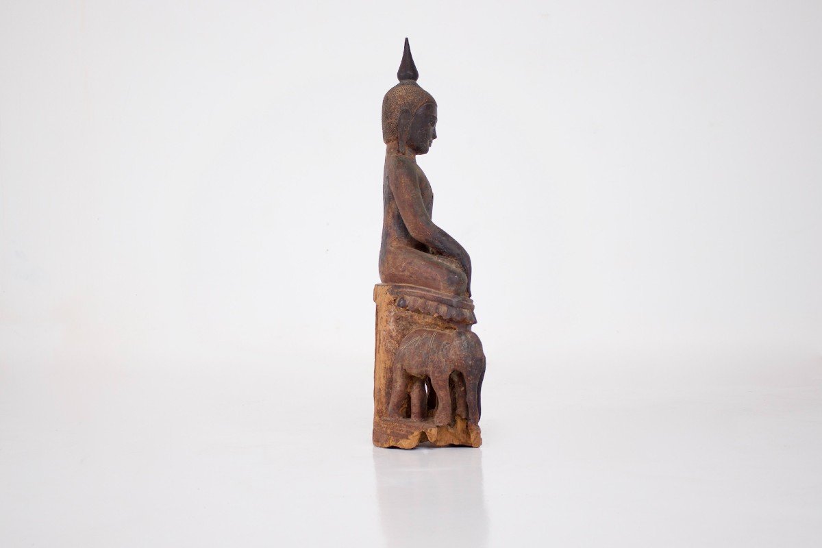 Buddha With Elephants Ava / Shan-photo-4