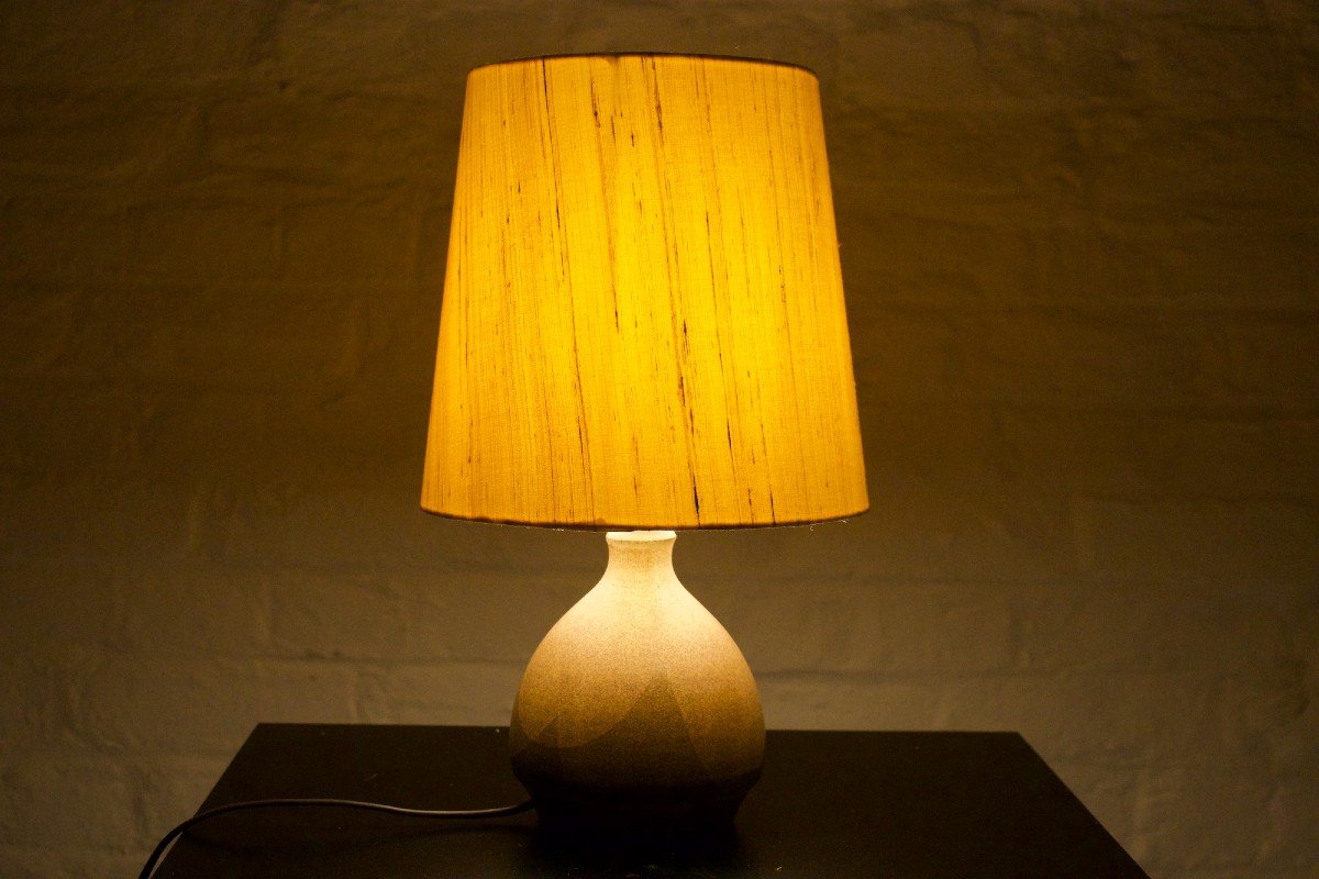 Small Ceramic Lamp, 70s-photo-2
