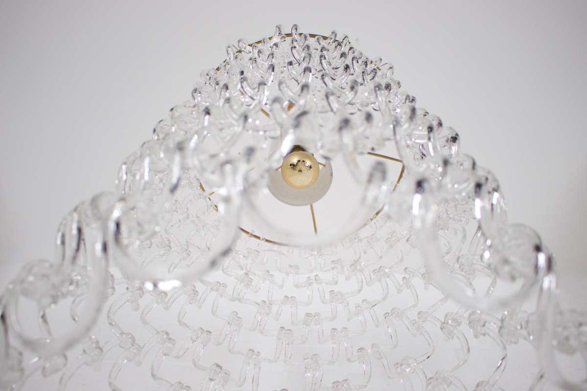 Lustre En Murano Style Angelo Mangiarotti.-photo-2