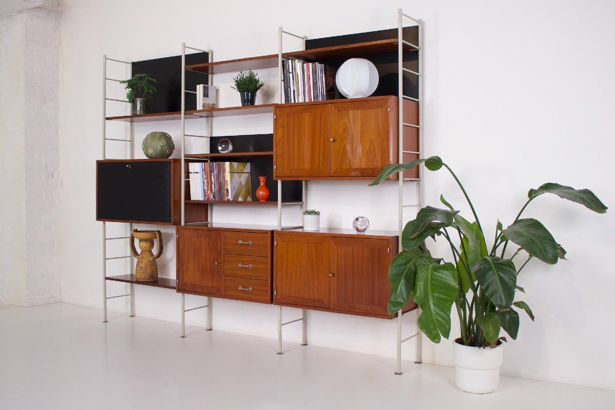 Wall Unit – Herbert Hirche Wall Shelf.-photo-4