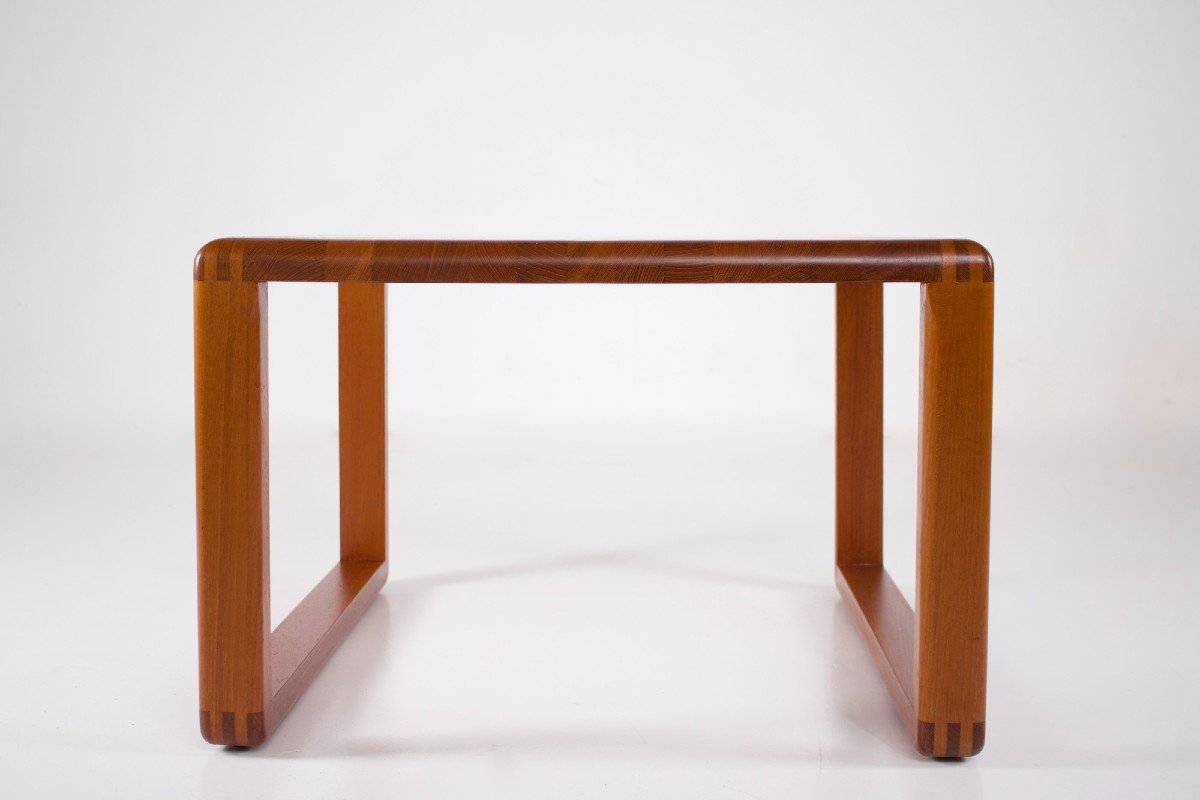 Table Basse Scandinave Carrée.-photo-3