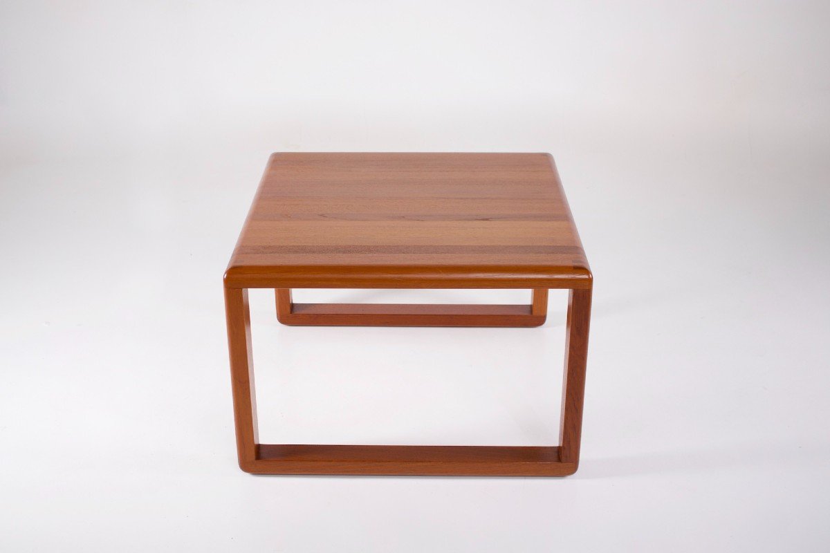 Table Basse Scandinave Carrée.-photo-1