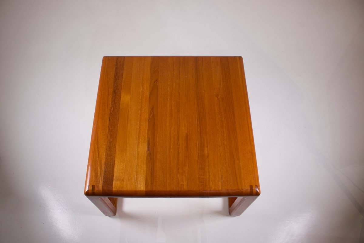 Table Basse Scandinave Carrée.-photo-4