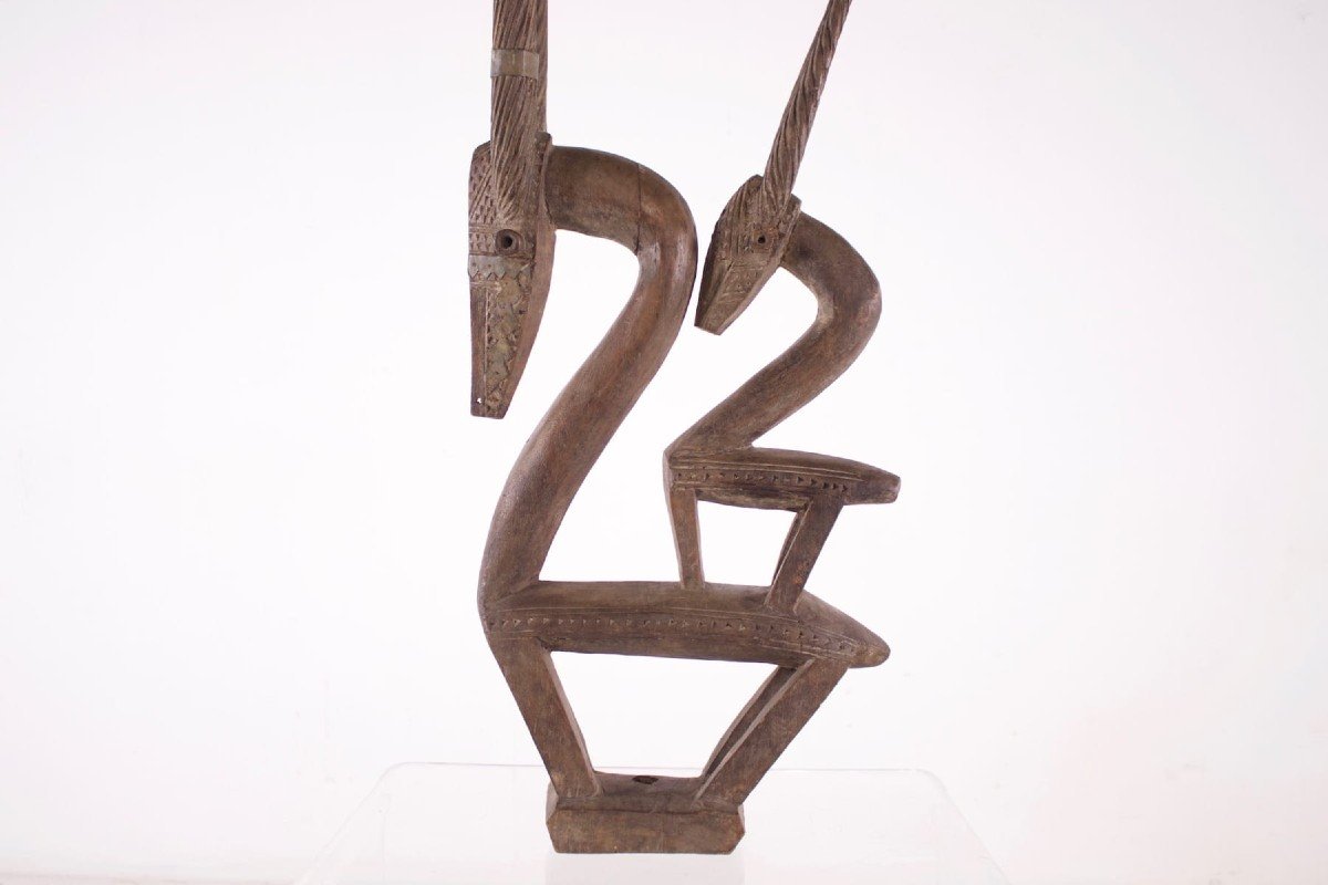 Large Tyi Wara Vertical Crest-photo-1