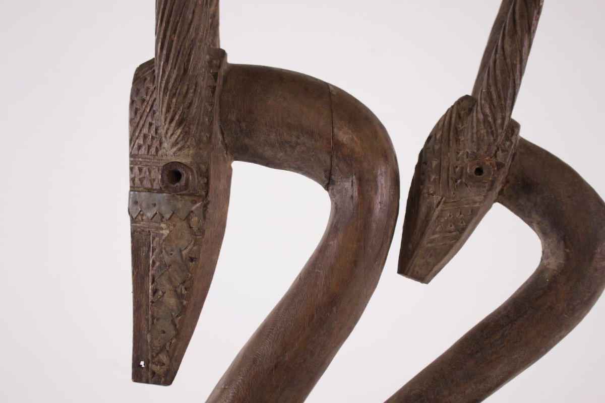 Large Tyi Wara Vertical Crest-photo-3
