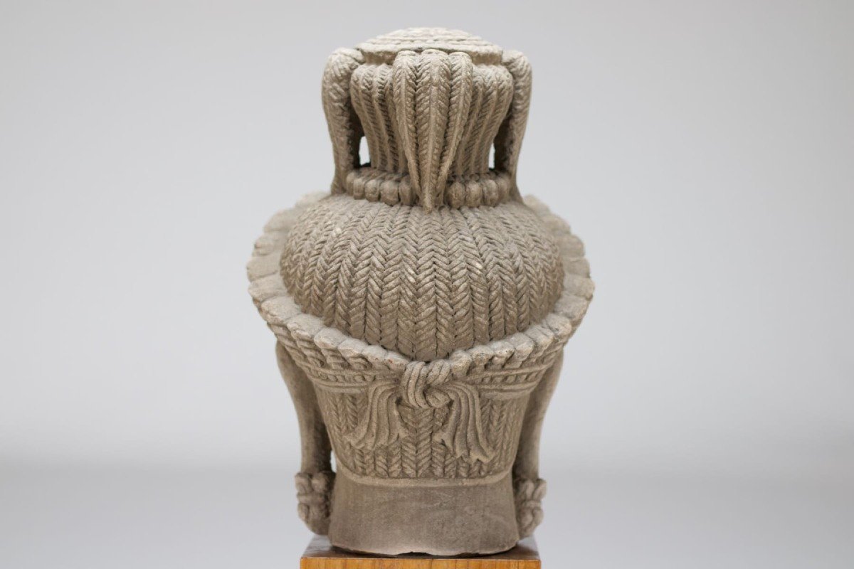 Head Of Khmer Deity.-photo-1
