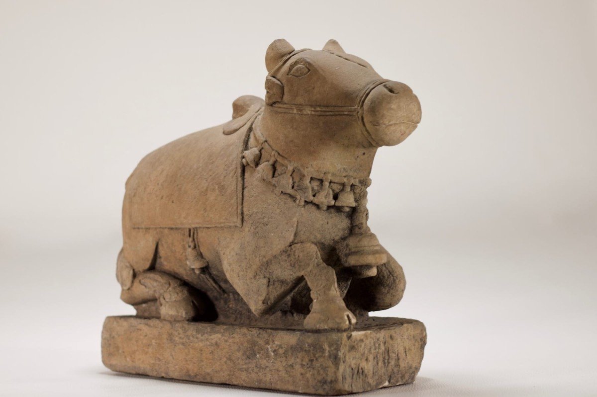 Nandi Bull In Sandstone.