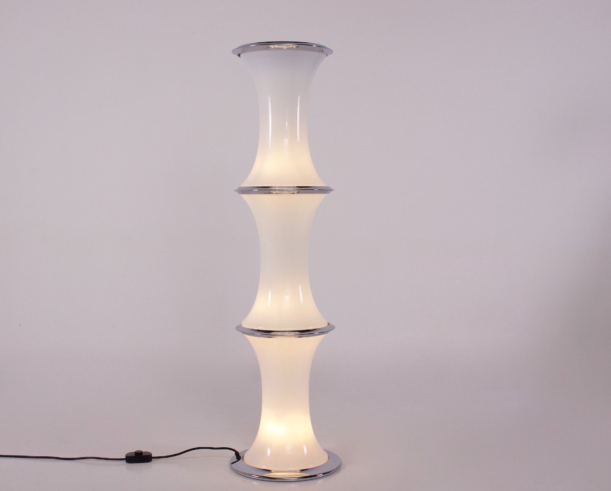 Lampadaire “bambou” Vistosi.-photo-2