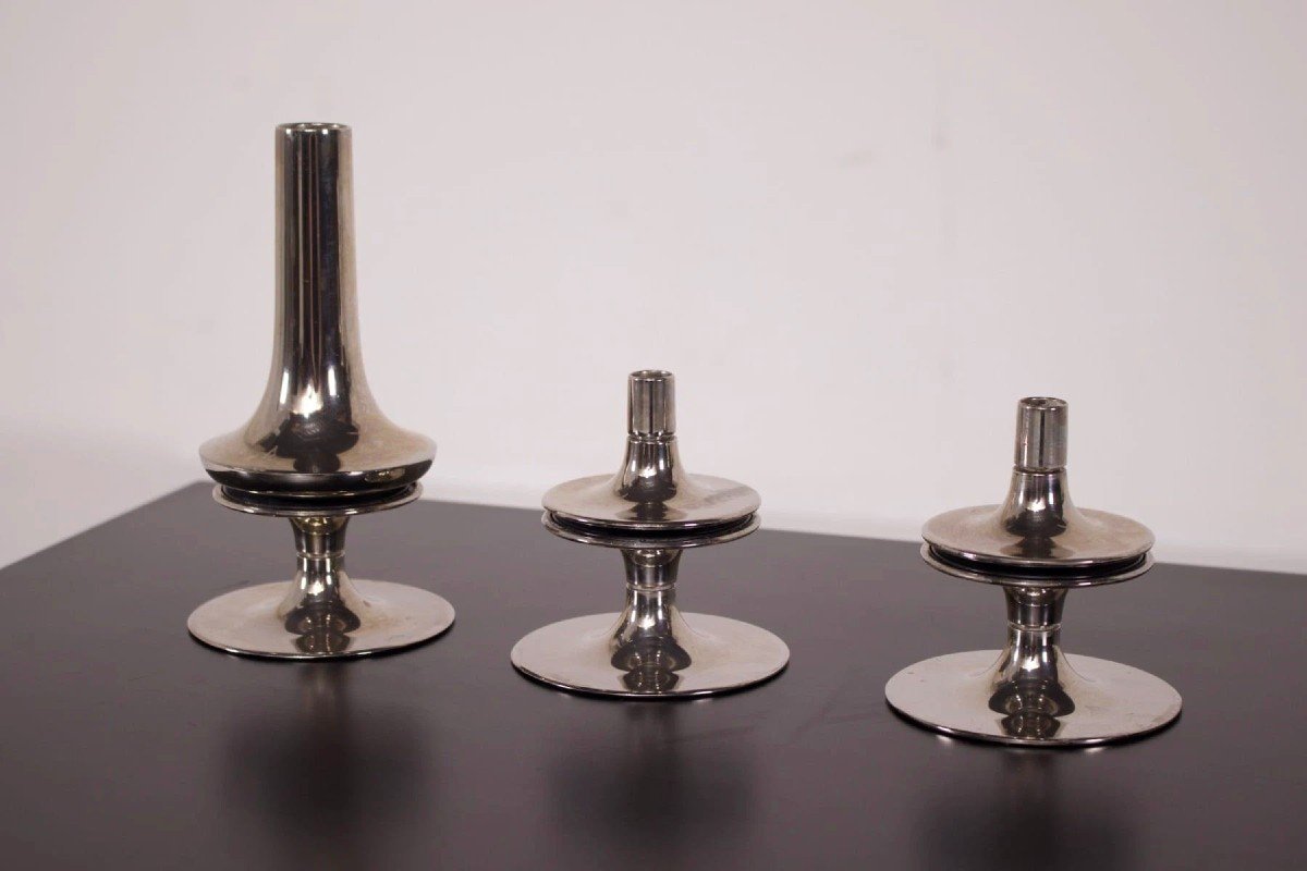 Candle Holders Nagel Candlesticks.-photo-4