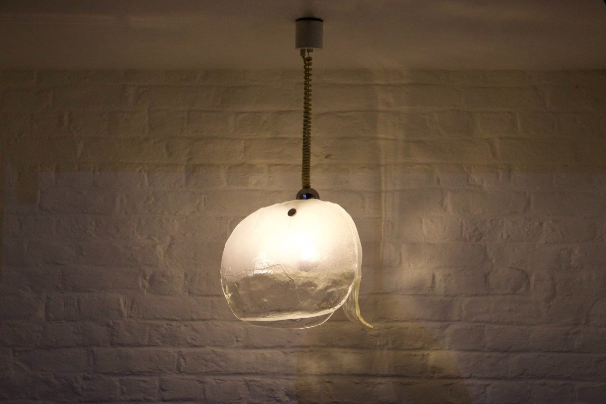 Mazzega Murano Pendant Light.-photo-2