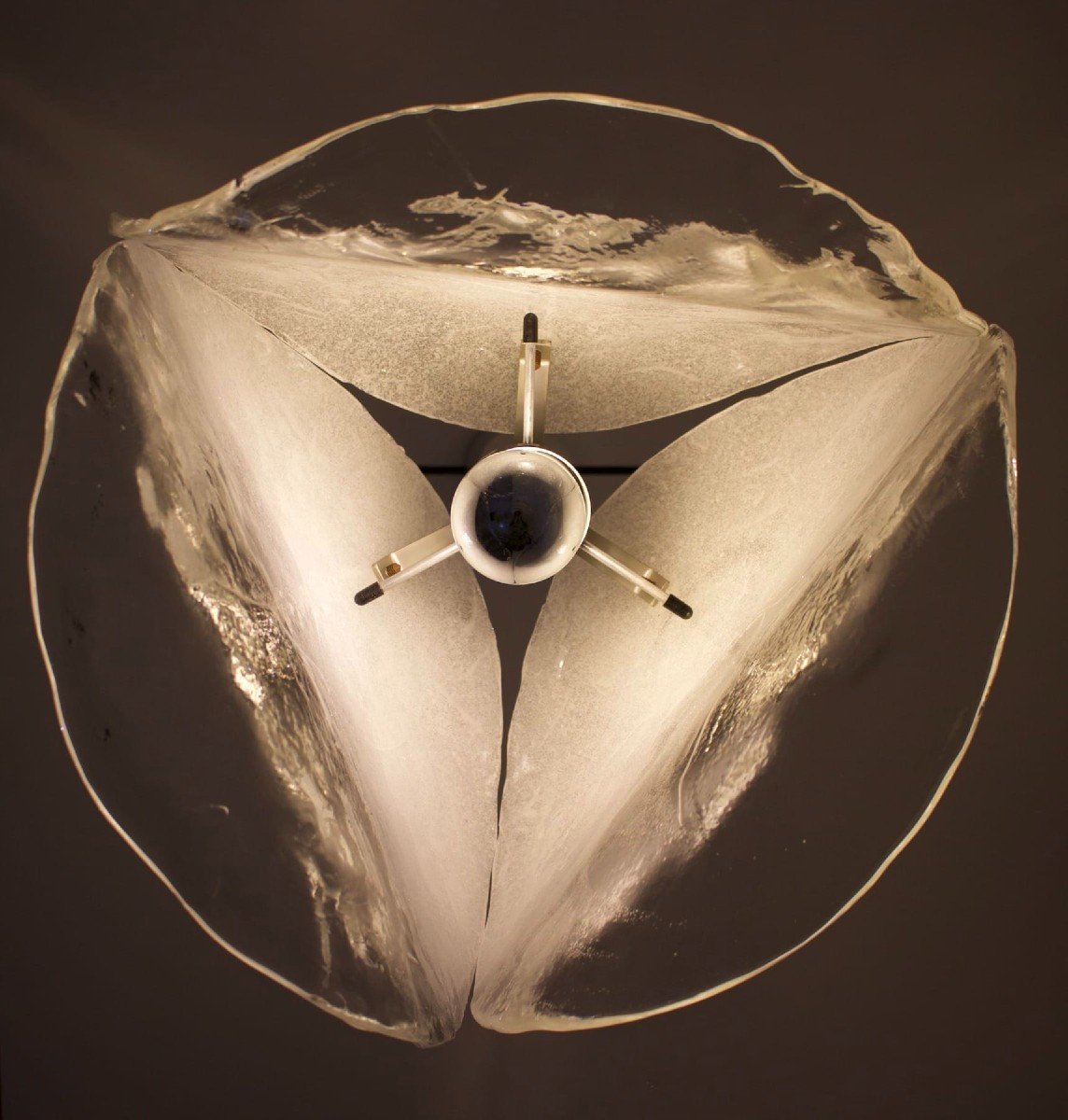Mazzega Murano Pendant Light.-photo-2