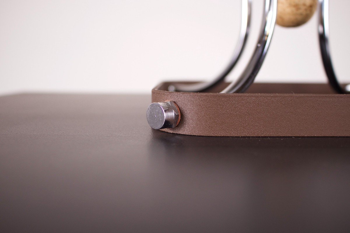 Cork Table Lamp, Maurer Style-photo-4