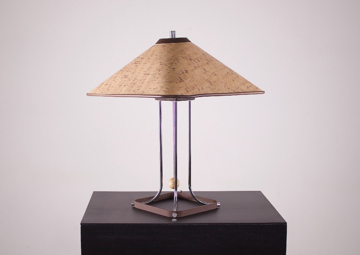 Cork Table Lamp, Maurer Style