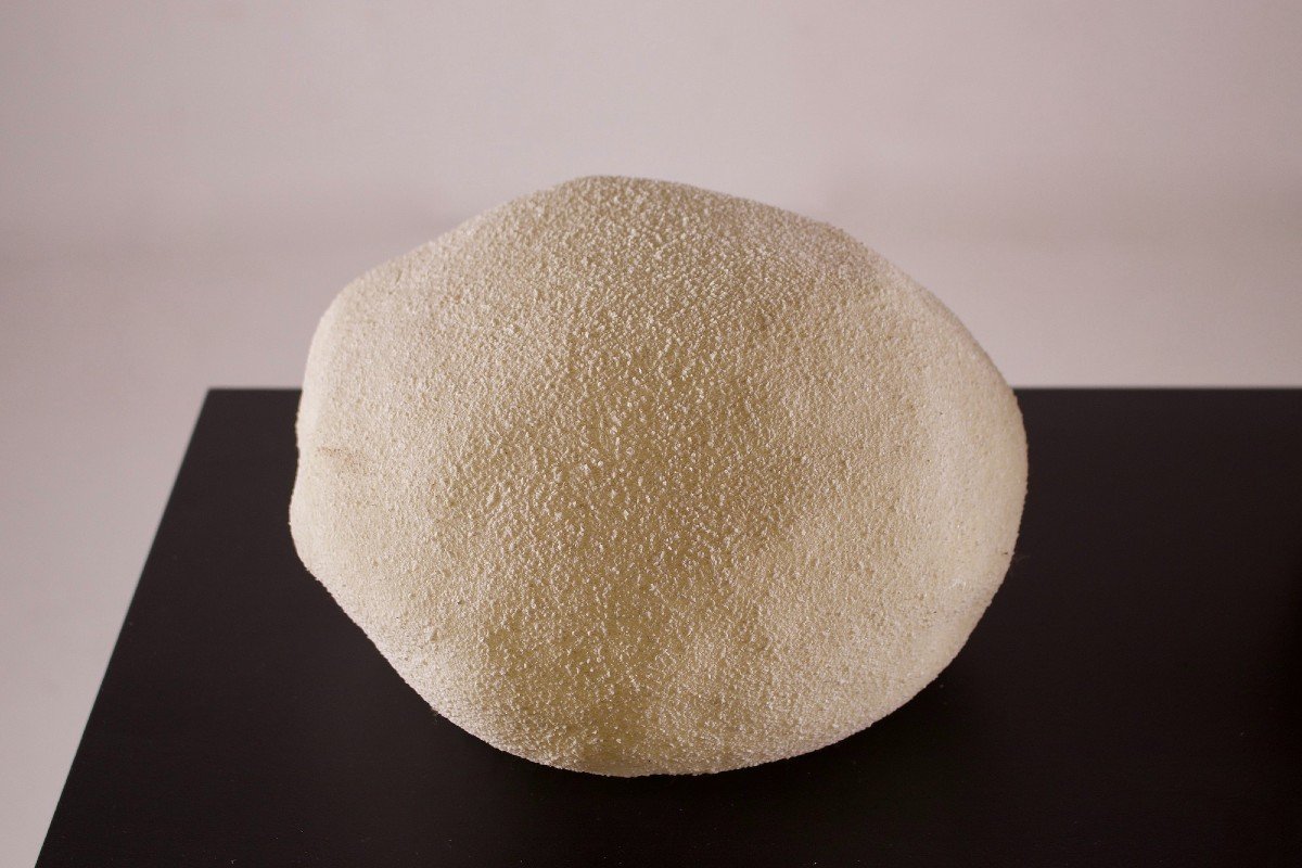 Pair Of Cazenave Style “pebble” Lamps.-photo-4