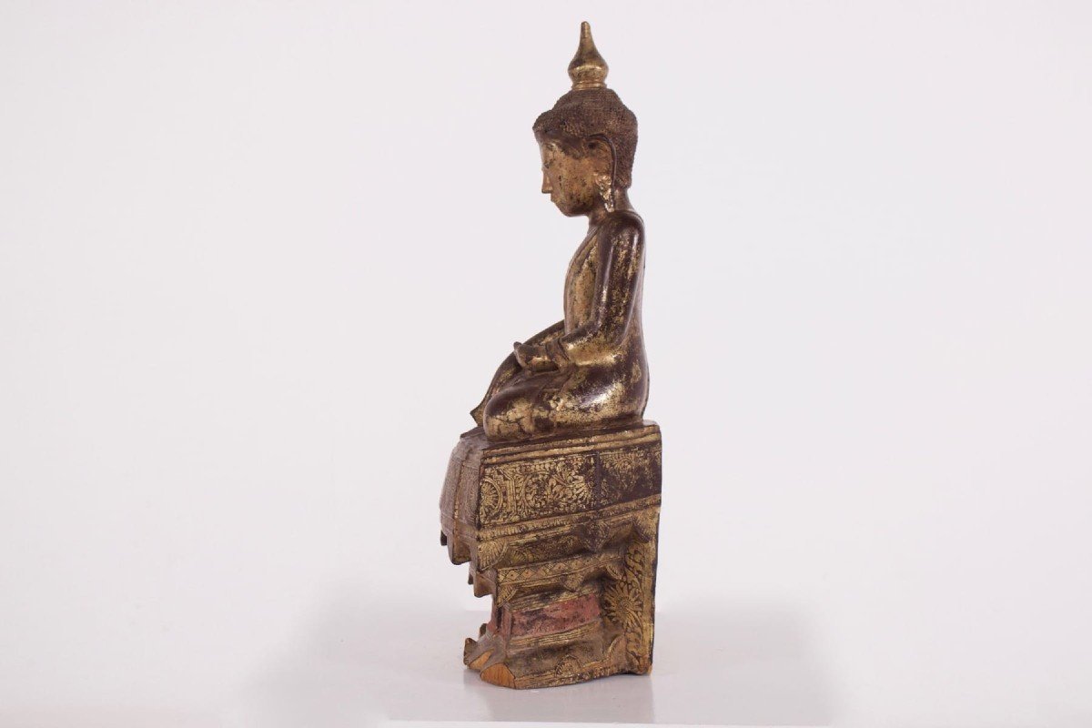 Burmese Buddha Maravijaya.-photo-1