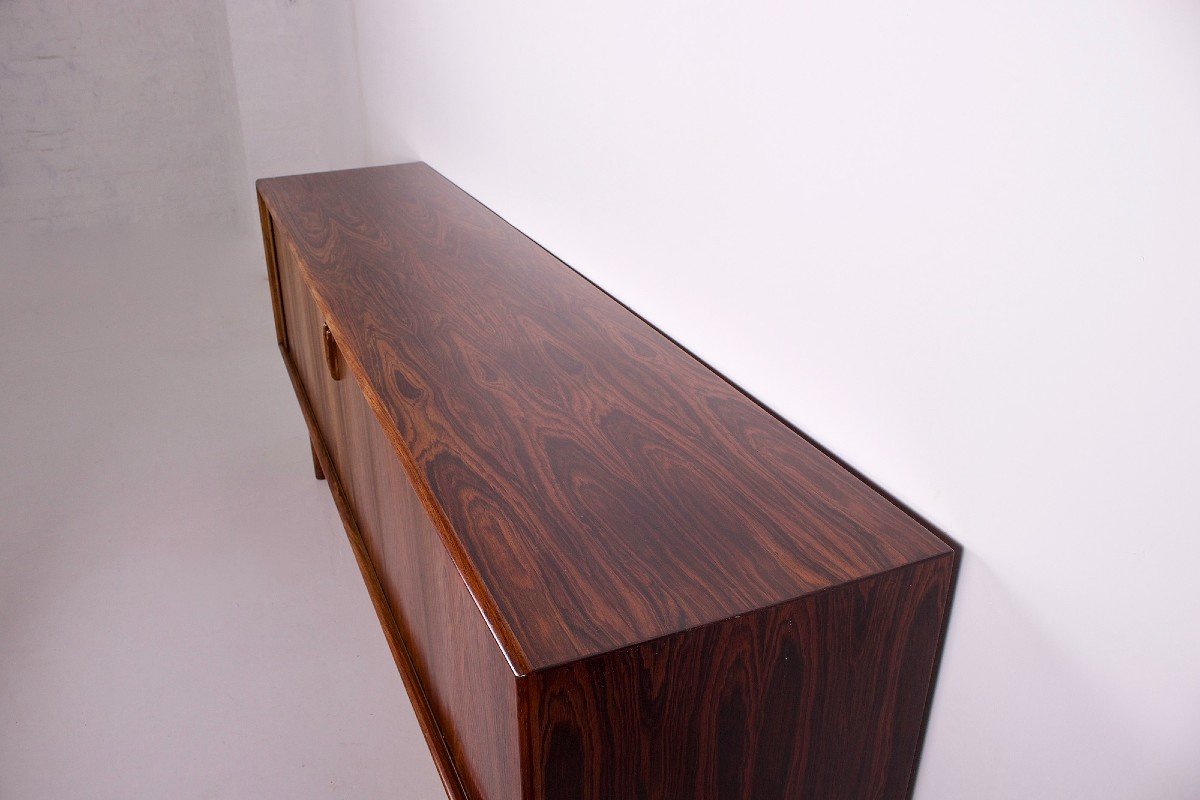 Buffet De Milieu En Palissandre, Henning Kjaernulf.-photo-4