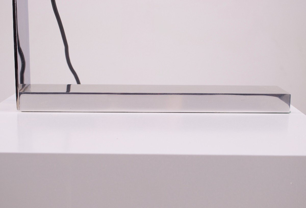 Orange Modernist Desk Lamp.-photo-1