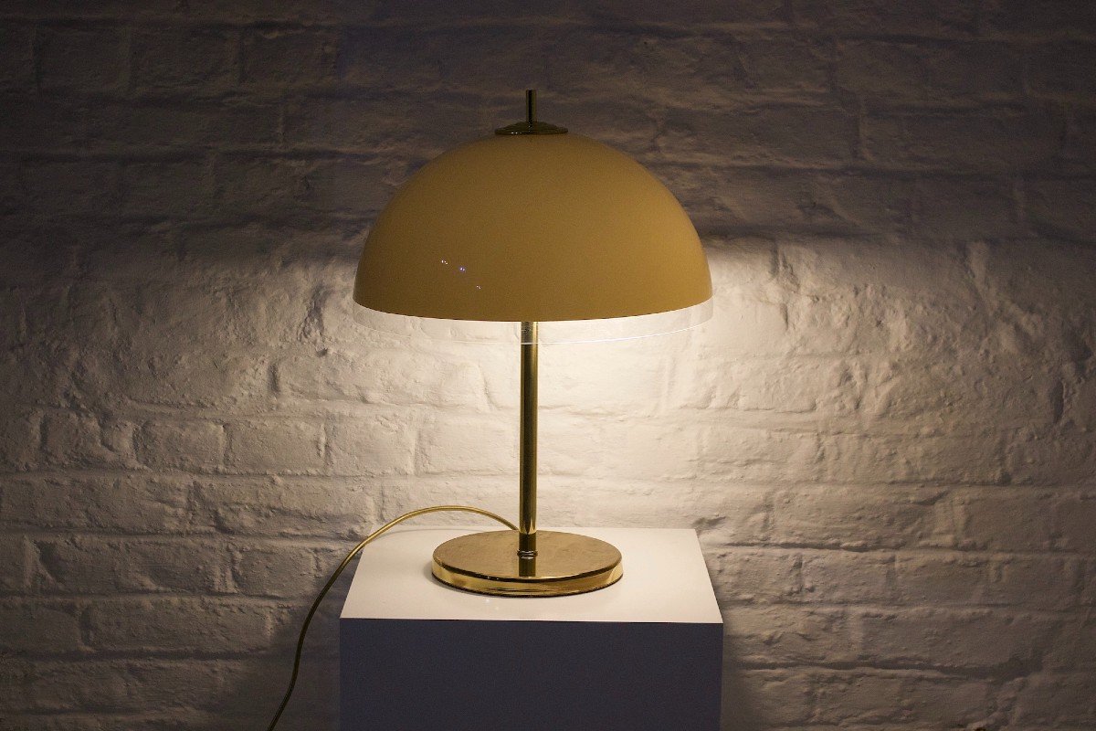 Lampe à poser "Champignon" éditions Kaiser Leuchten, années 70.