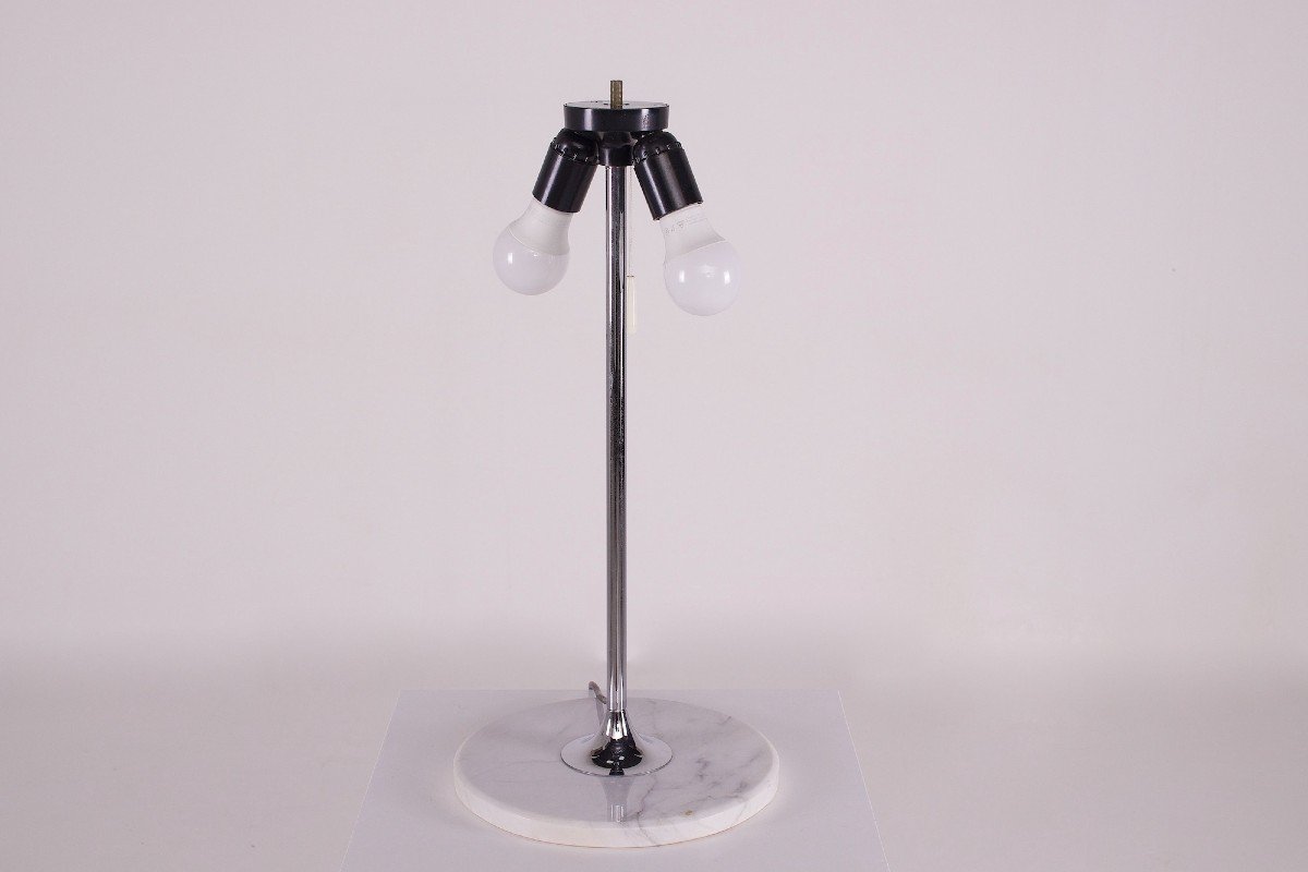 Lampe à poser modèle "Champignon" par Frank Bentler, années 70.-photo-1