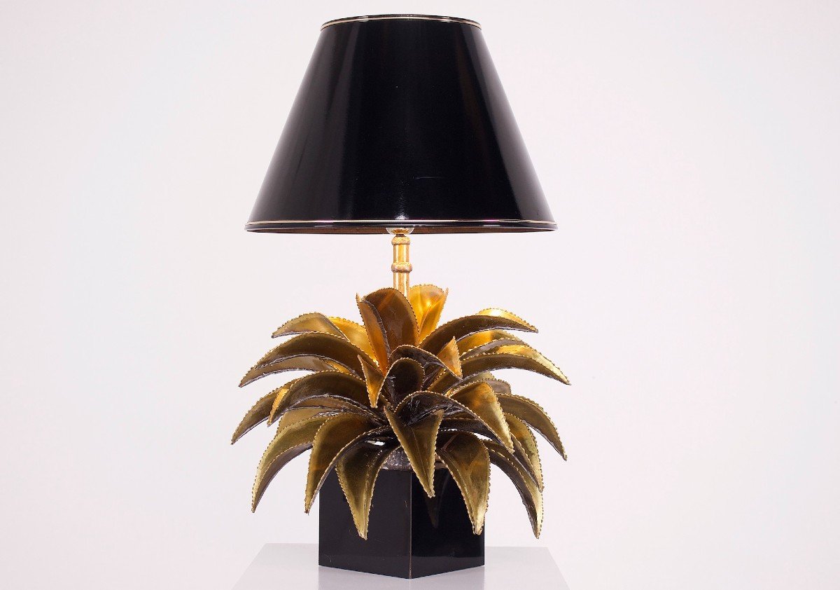 Lampe Agave Maison Jansen & Ateliers Techoueyres.-photo-2