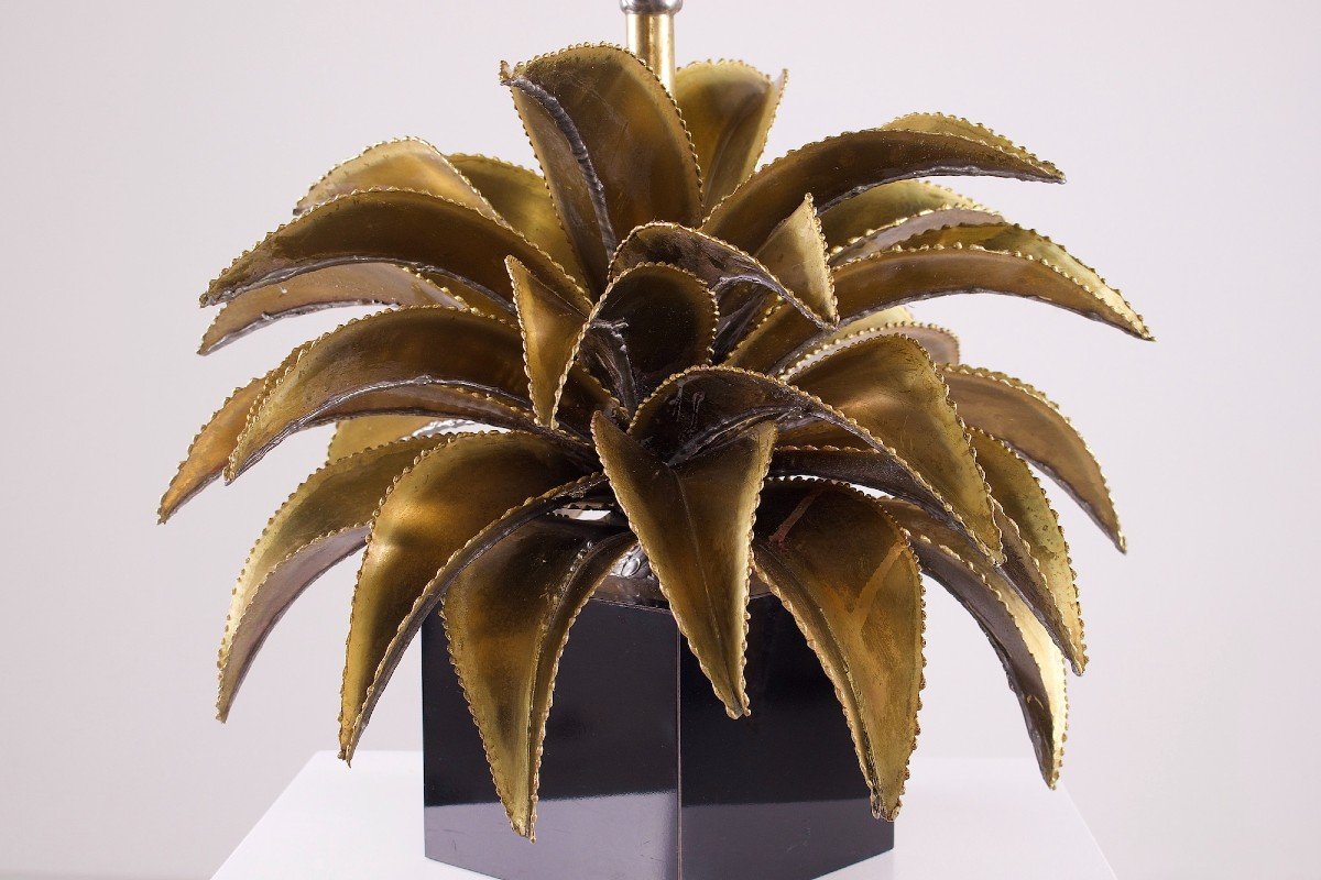 Lampe Agave Maison Jansen & Ateliers Techoueyres.-photo-3