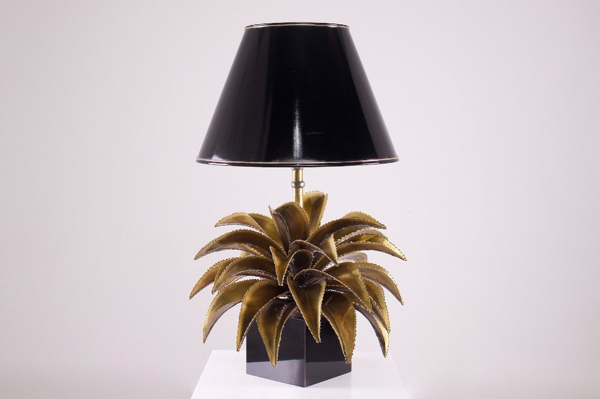 Agave Lamp Maison Jansen & Ateliers Techoueyres.-photo-2