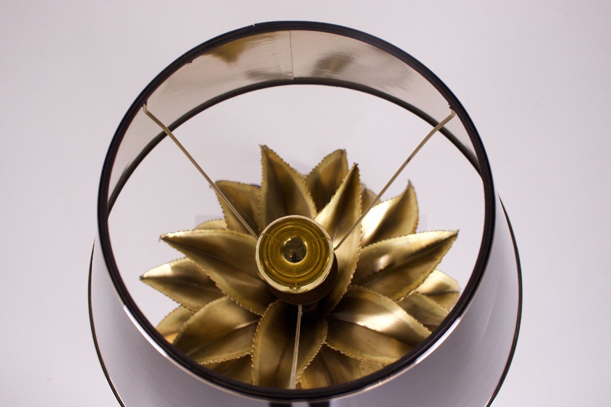 Agave Lamp Maison Jansen & Ateliers Techoueyres.-photo-3