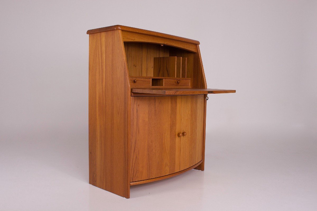 Secrétaire Scandinave Abattant.-photo-2