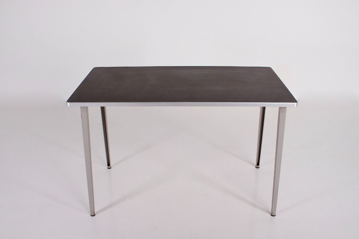 Table industrielle Friso Kramer, années 70.-photo-3
