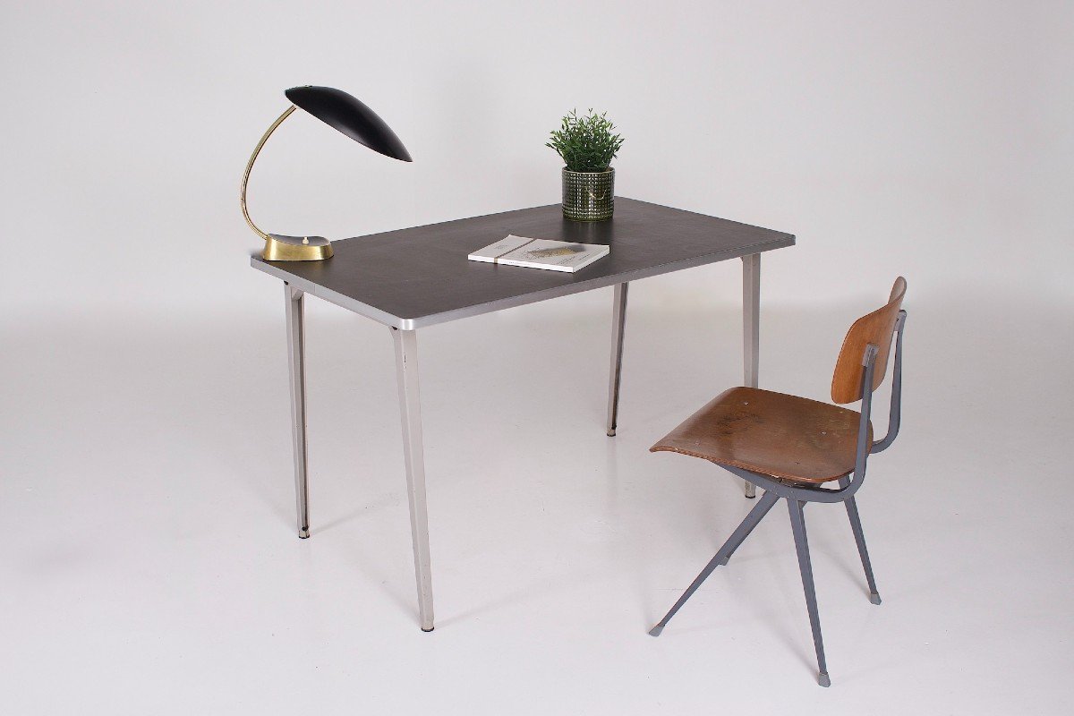 Table industrielle Friso Kramer, années 70.-photo-1