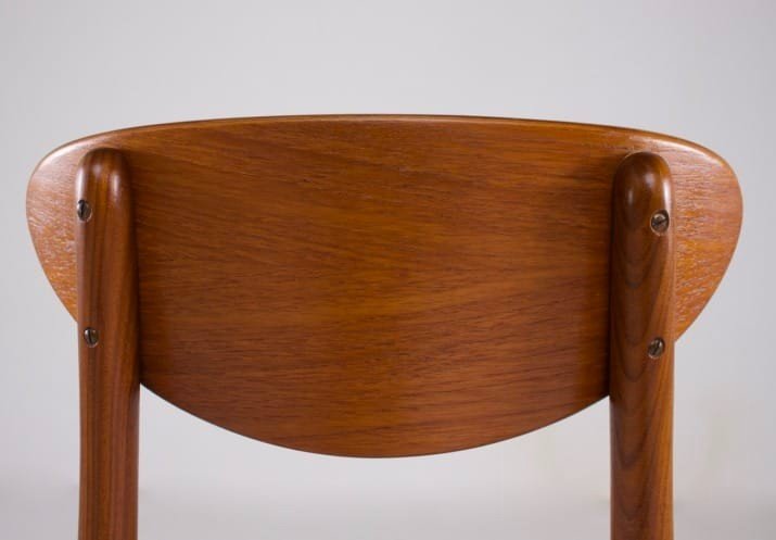 4 Danish Teak Chairs-photo-4