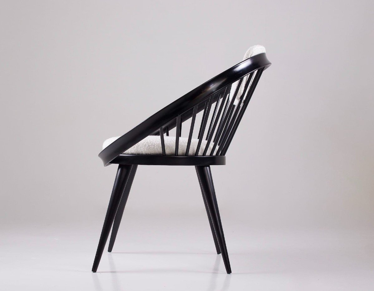 Fauteuil Circle Par Yngve Ekström-photo-2