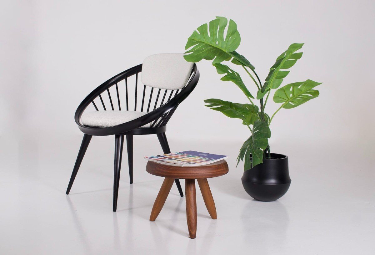 Fauteuil Circle Par Yngve Ekström-photo-2