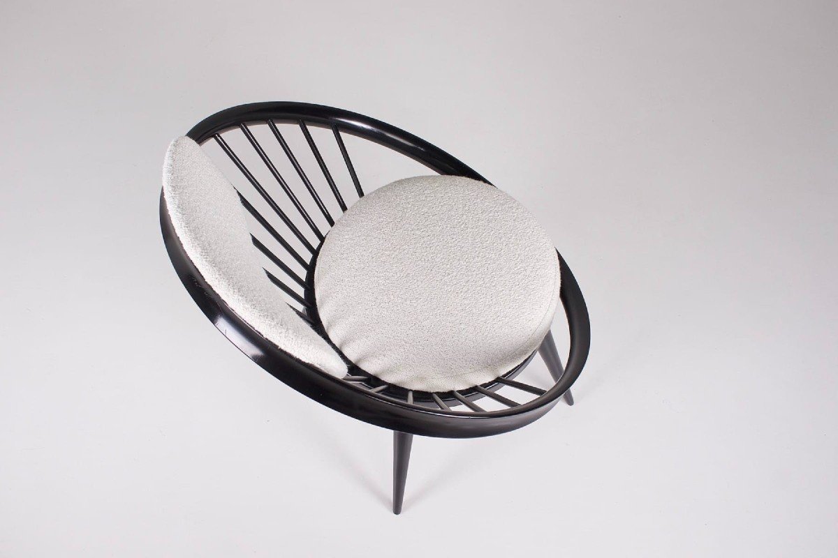Fauteuil Circle Par Yngve Ekström-photo-3