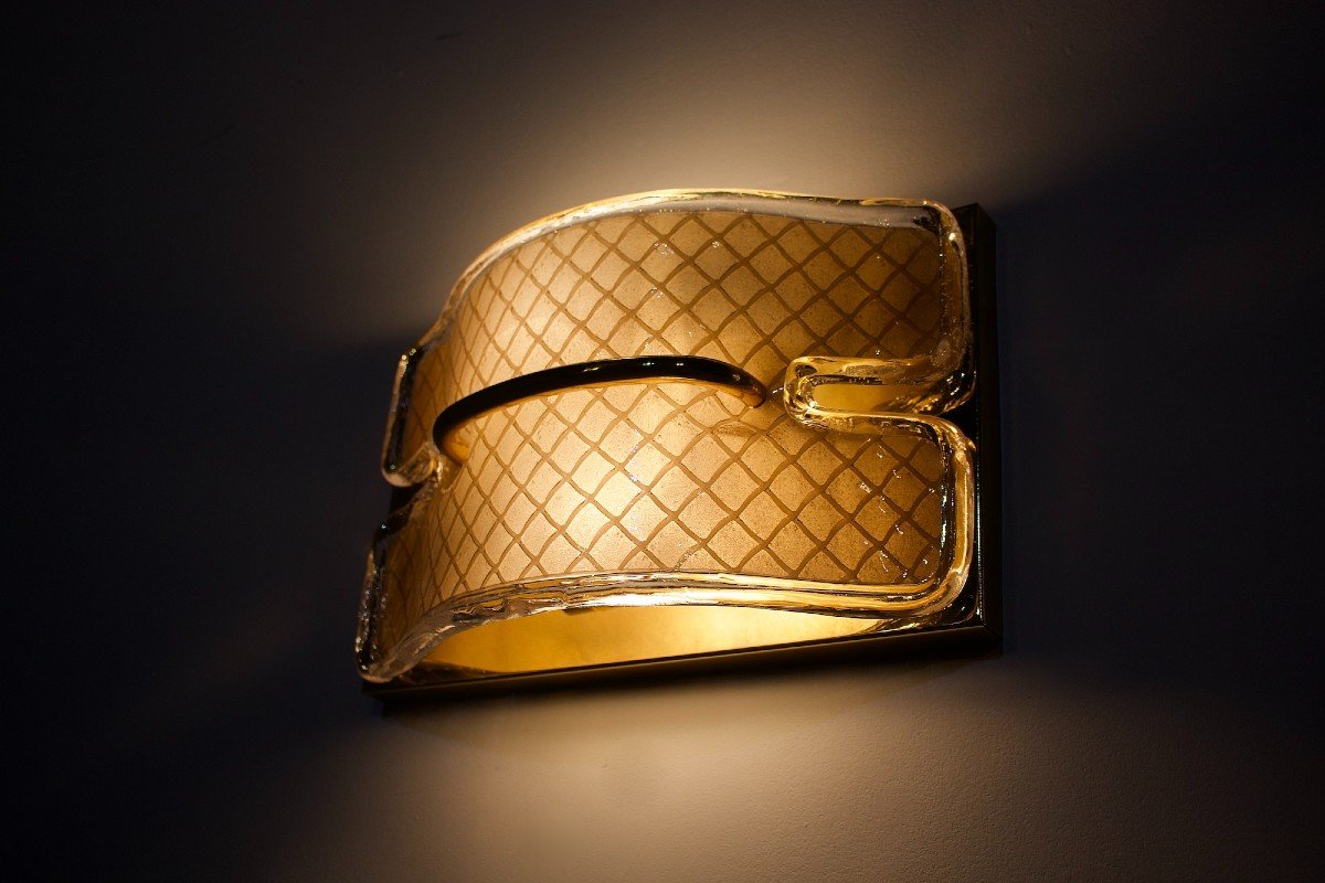 Pair Of Hollywood Glam Wall Lights-photo-5