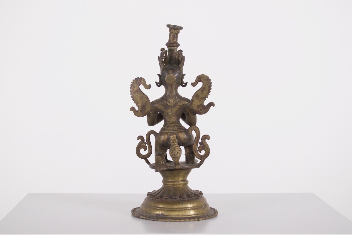 Porte-encens , Inde, XIX ème siècle.-photo-4