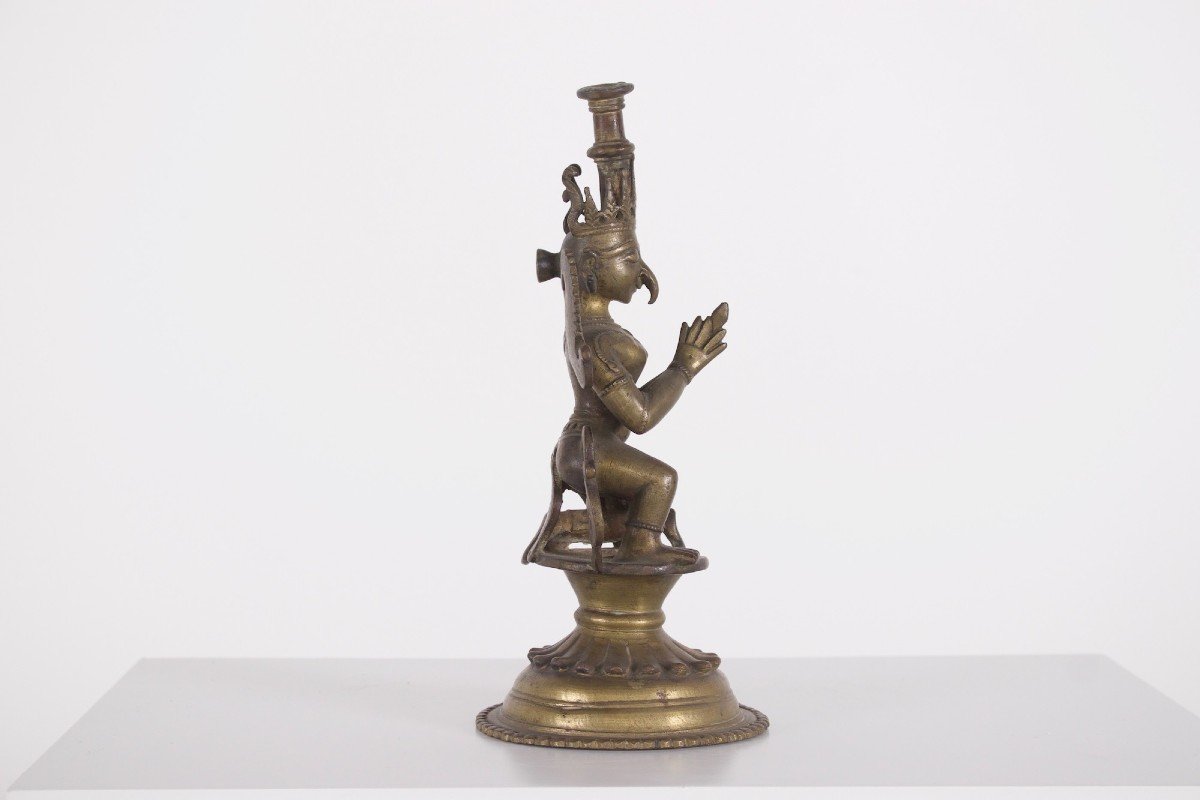 Porte-encens , Inde, XIX ème siècle.-photo-1