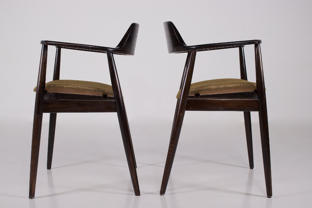 Hartmut Lohmeyer Armchairs Model 411-photo-4