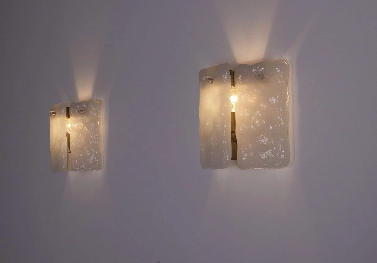 Appliques En Verre De Murano « Trio »-photo-5