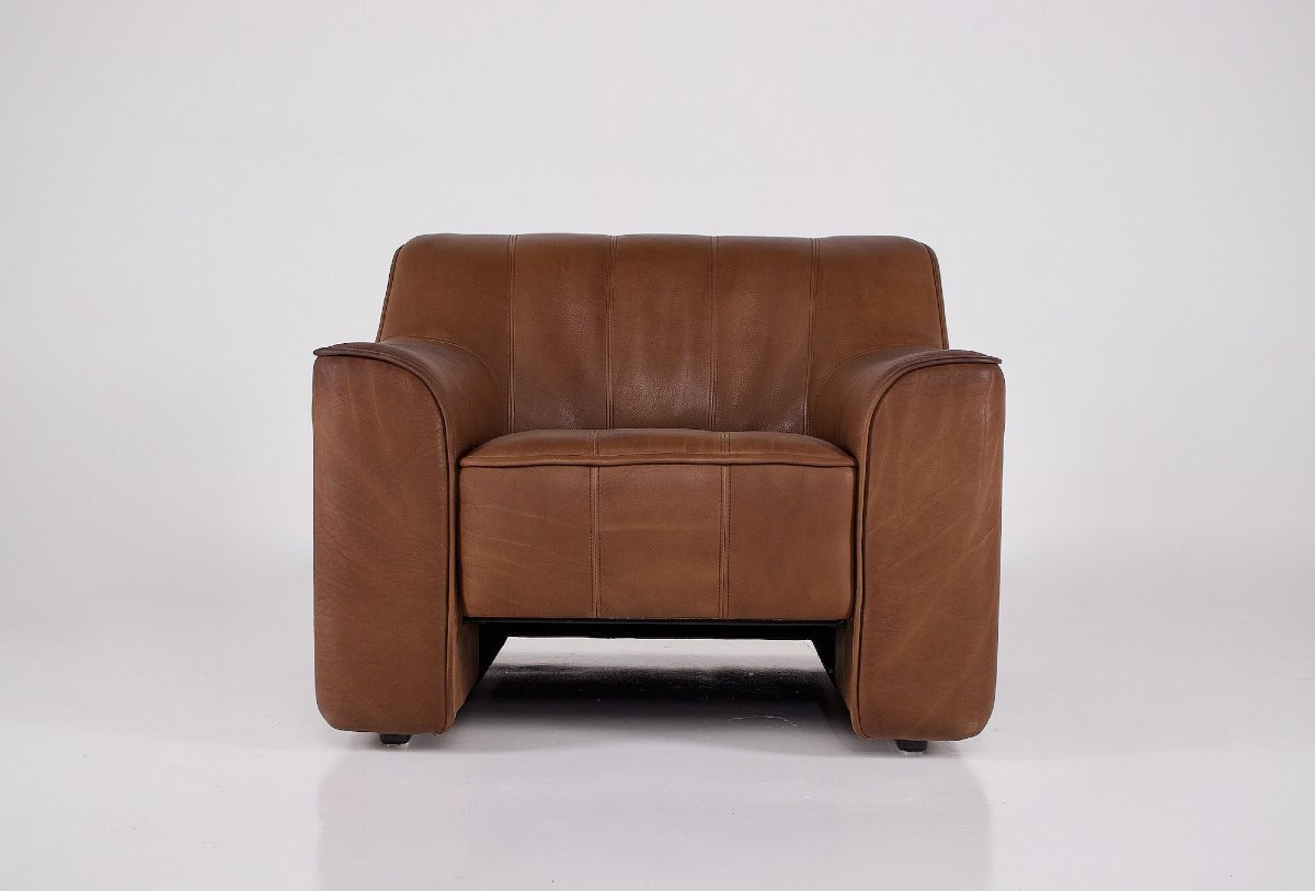 De Sede Ds 44 Leather Armchair-photo-4