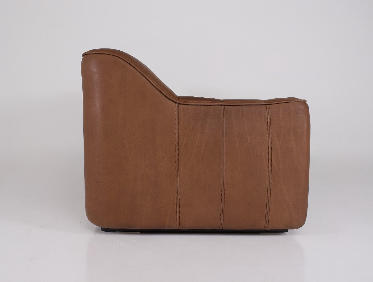 De Sede Ds 44 3-seater Leather Sofa-photo-1