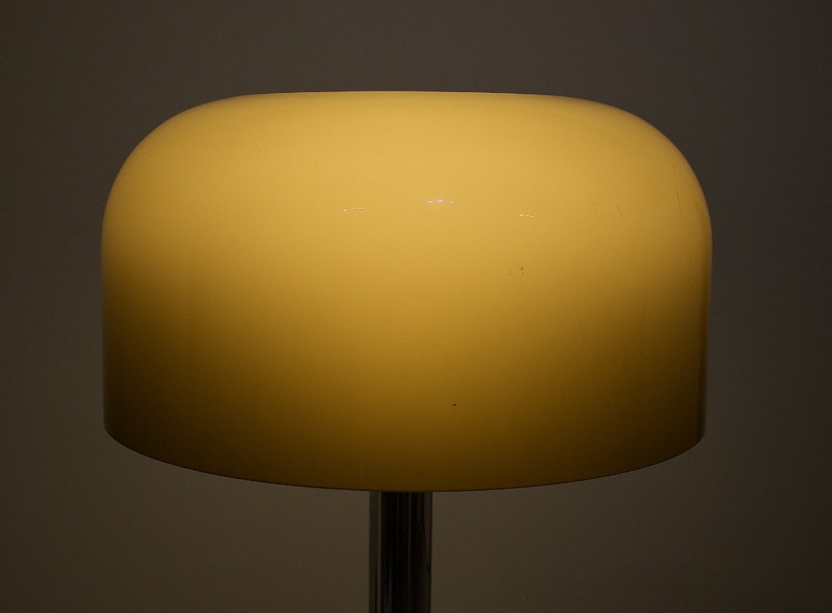 Lampadaire Tulipe Chrome Space Age.-photo-1