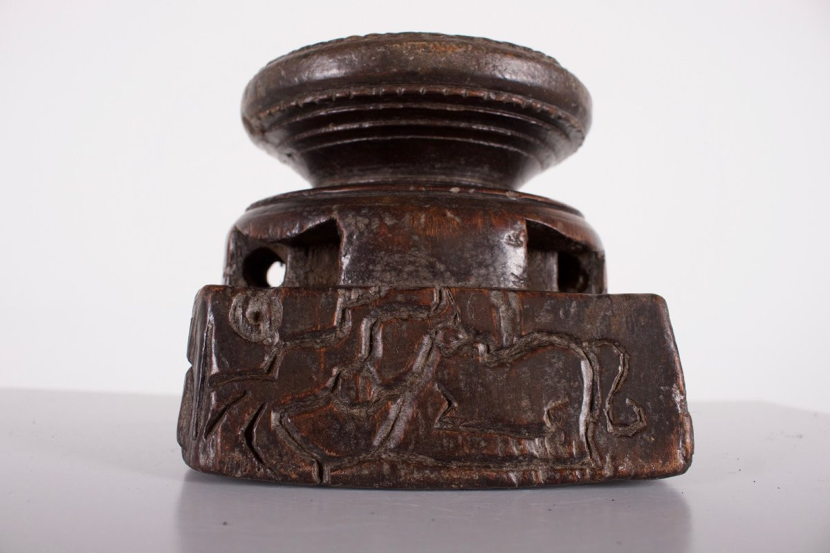 Antique semoir indien, début XX ème siècle.-photo-4